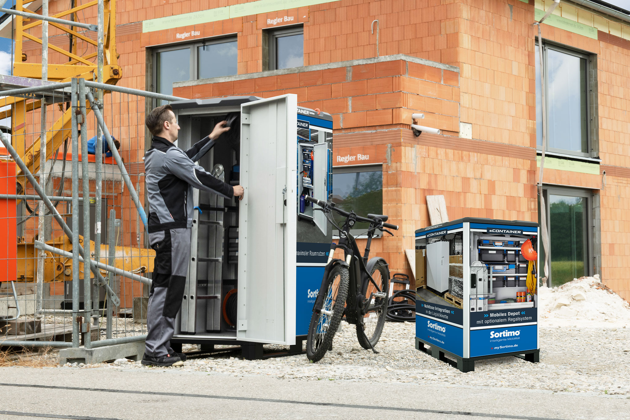 SContainer Baustelle