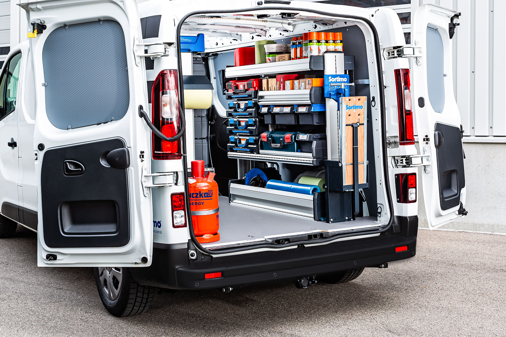 SR5 eingerichtetes Fahrzeug