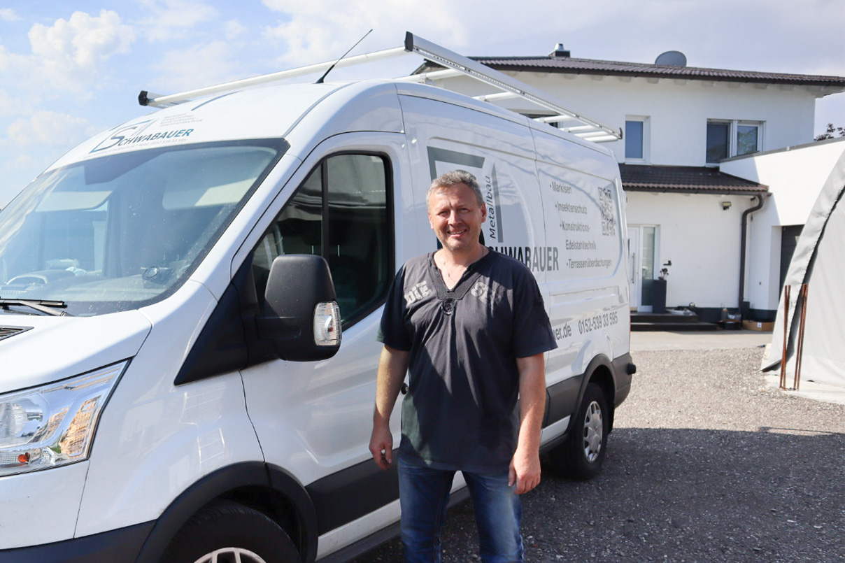 Metallbauer Andreas Schwabauer