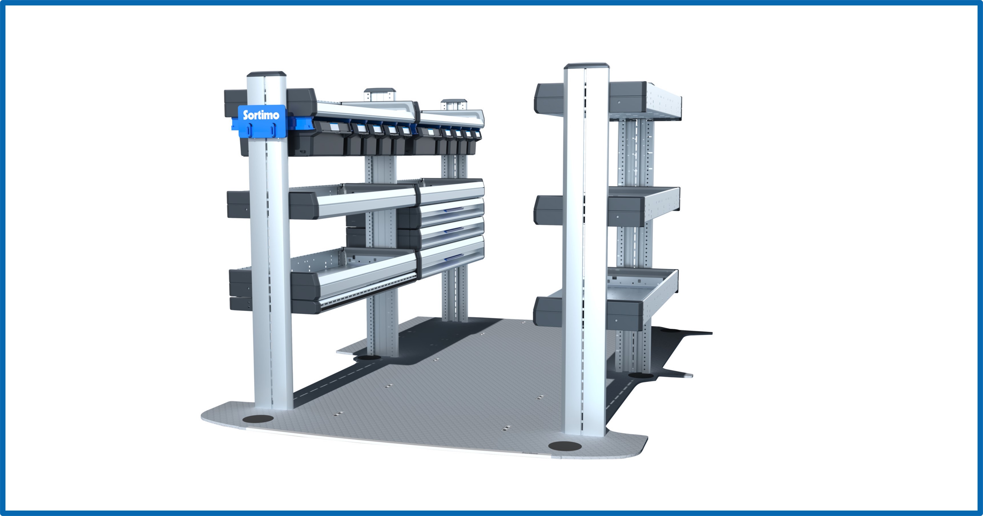 SR5 bedrijfswageninrichting van Sortimo